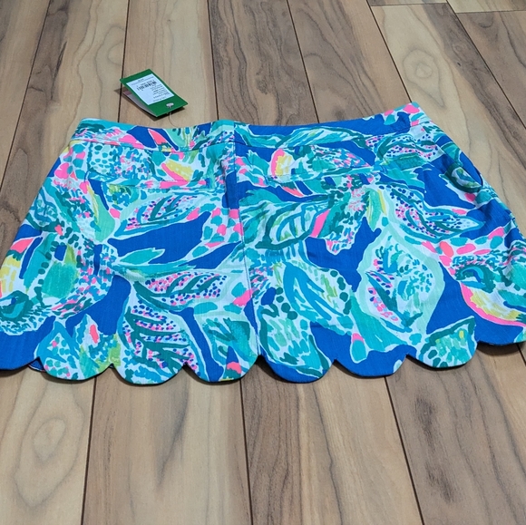 NWT! Lilly Pulitzer Lorelie Skort Beckon Blue Wake Up Call Size 6 - Picture 6 of 13
